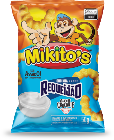 Salg. Mikito's sabor Requeijão 30g